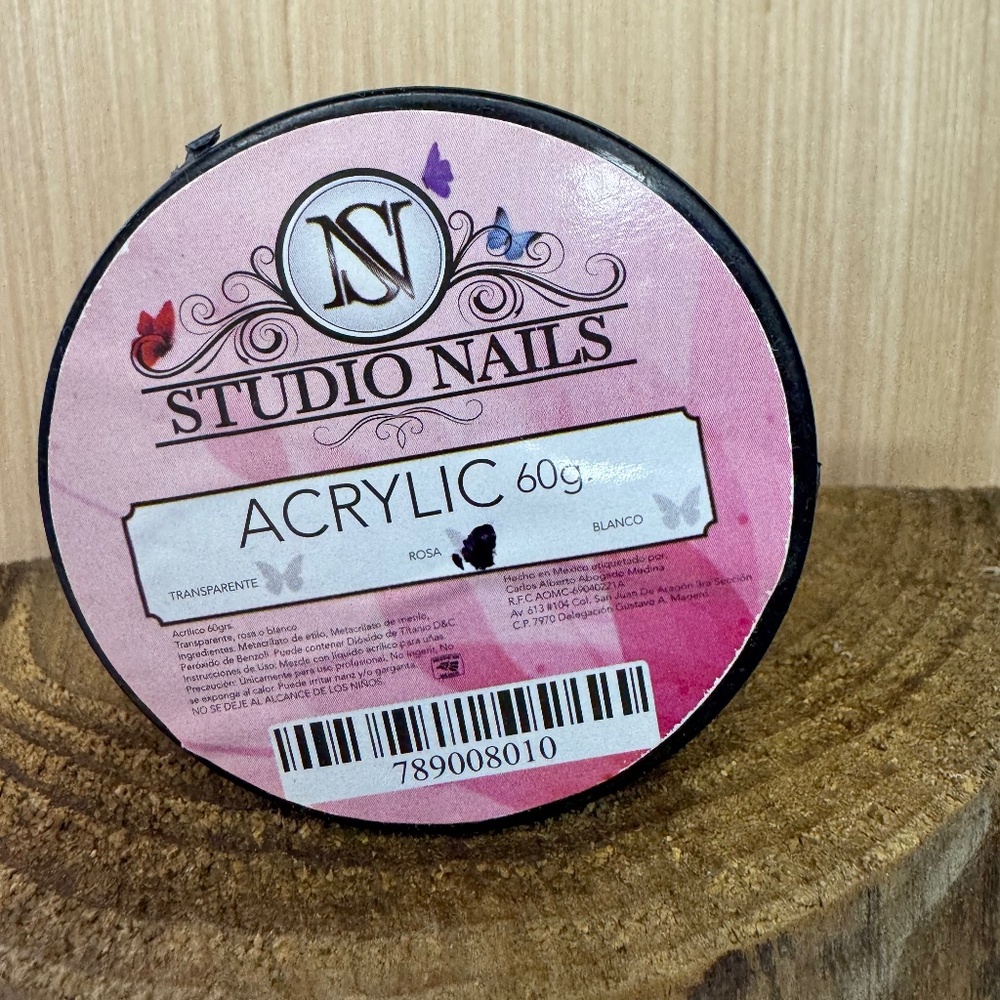 Studio nail acrylic power.. Acrylic nail 60 g pink /rosa